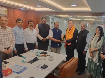 हॉंगकॉंग ट्रेड डेव्हलपमेंट कौन्सिलच्या साउथ ईस्ट एशिया आणि एशिया विभागाच्या प्रमुखांनी महाराष्ट्र चेंबरला भेट दिली